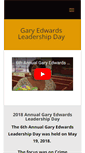Mobile Screenshot of garyedwardsday.com